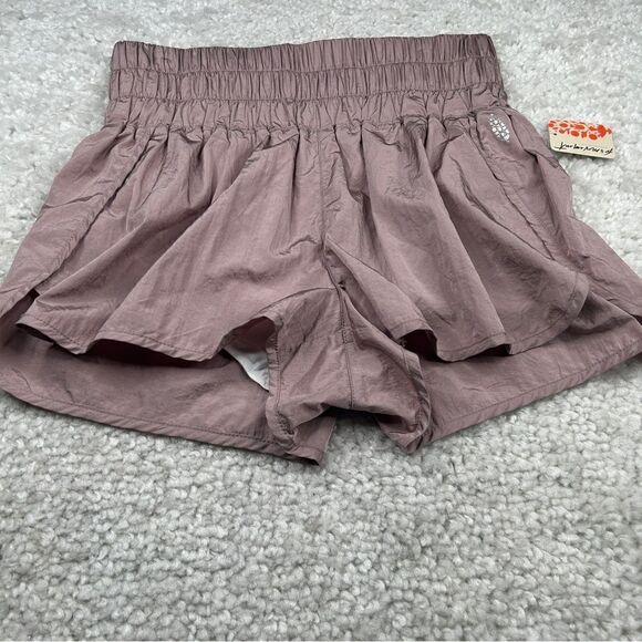 Free People Movement The Way Home Short Moonlight Mauve Pink NEW - Picture 2 of 9